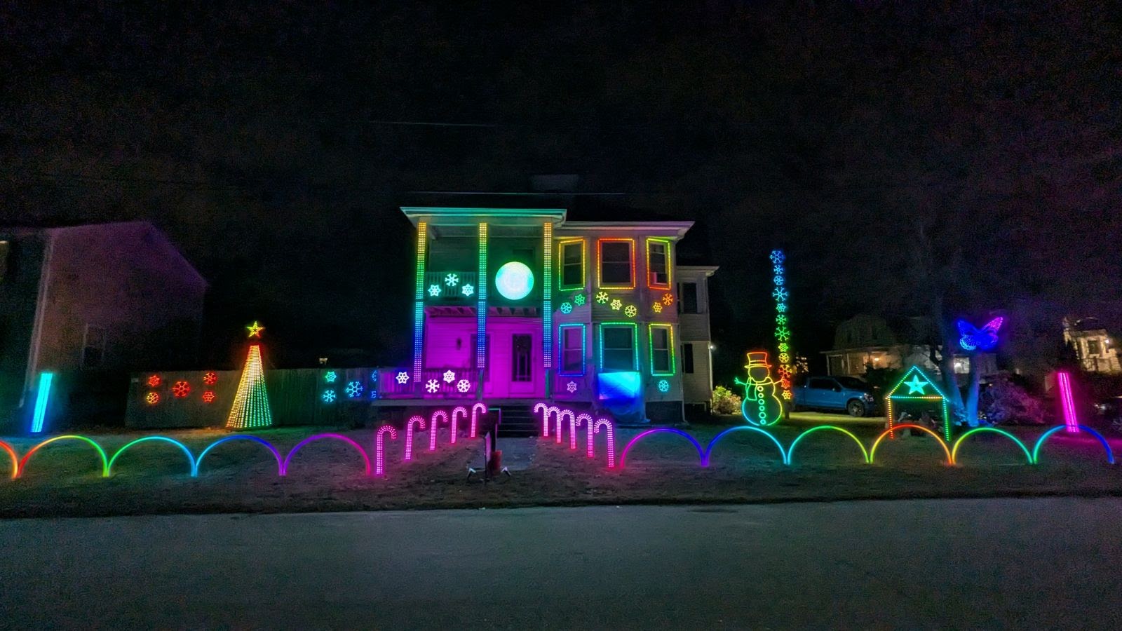 2024 Christmas Light Show featured